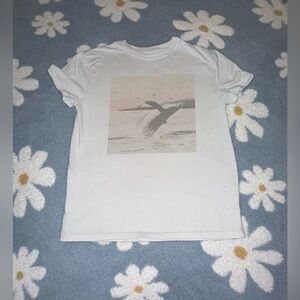 Kids large Art Class T shirt, white, like new